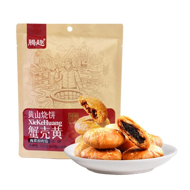 Tengqu Huangshan XieKeHuang Biscuits - Original Flavor, 128g