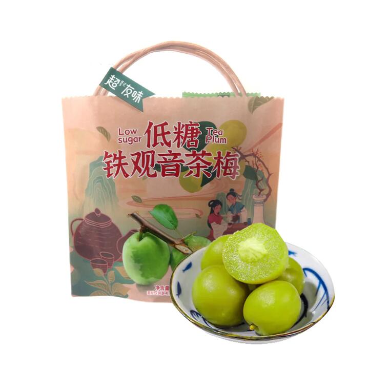 Chaoyouwei Low Sugar Tieguanyin Tea Plums - 116g