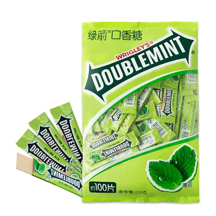 Wrigley's Doublemint Original Mint Gum - 270g x 20 Packs