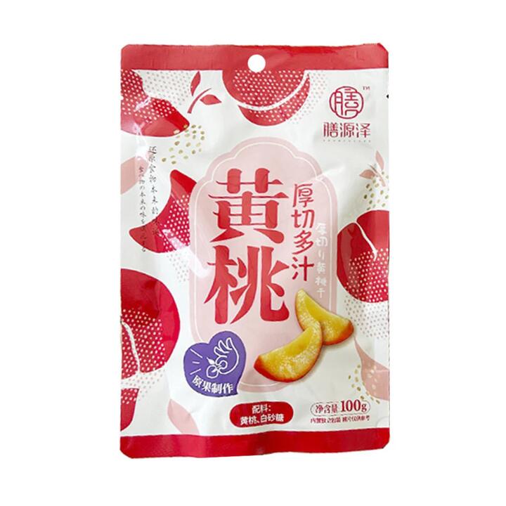 Shanyuanze Thick-Cut Juicy Yellow Peaches - 100g