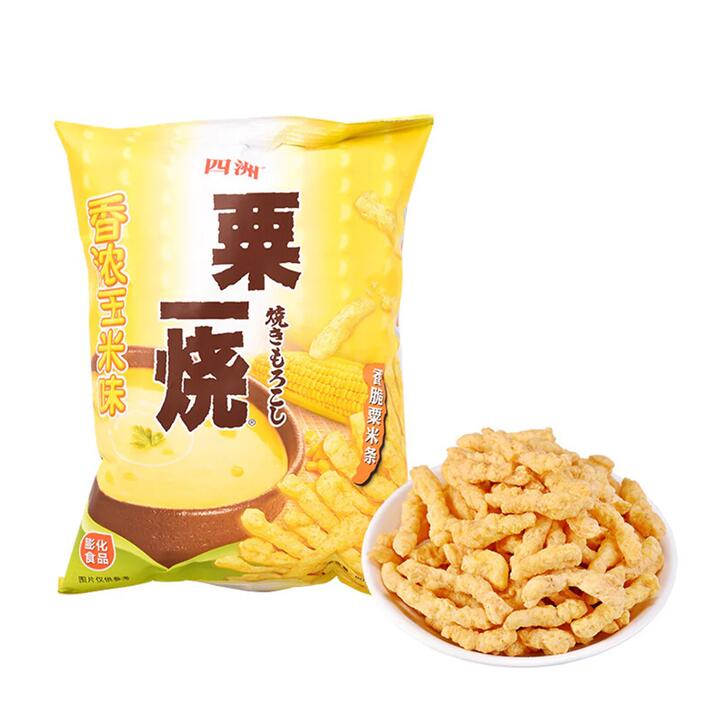 Sichuan Corn Flavor Snack Sticks - 80g