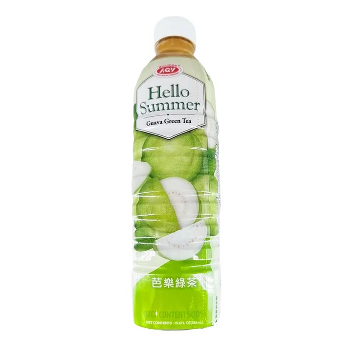 AGV Hello Summer Guava Green Tea - 580ml