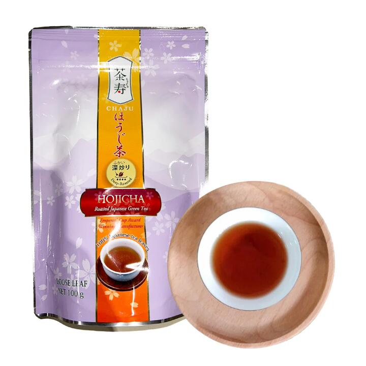 Chaju Deep Roast Hojicha Tea Leaves - 100g