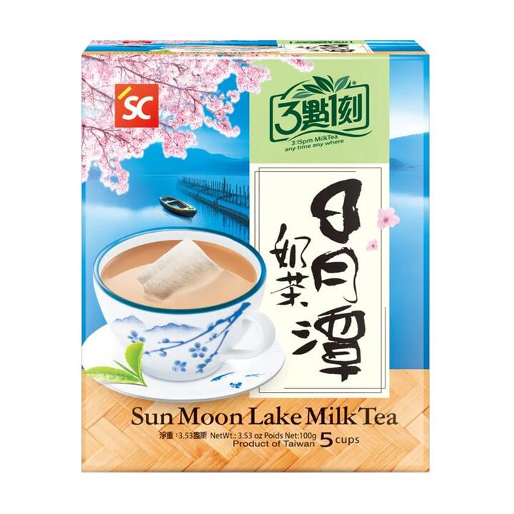 3:15PM Sun Moon Lake Milk Tea - 5 Packs, 100g