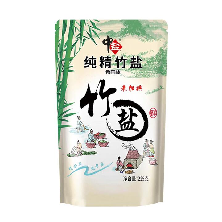 Zhongyan Pure Bamboo Salt - Non-Iodized - 225g