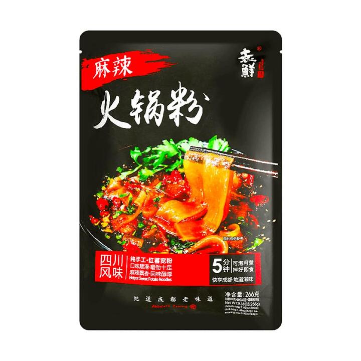 Yuanxian Spicy Hotpot Wide Noodles - 266g