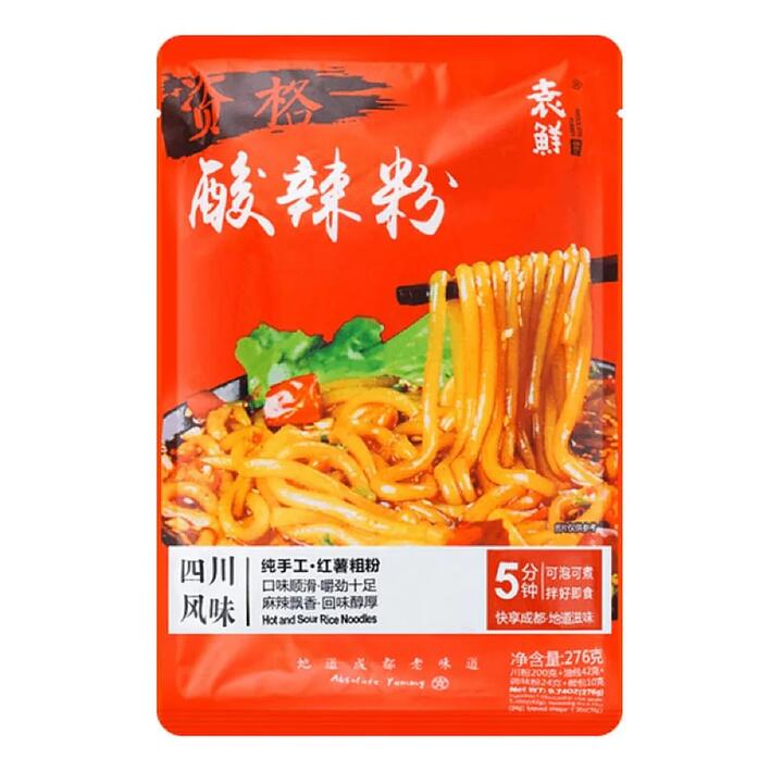Yuanxian Hot and Sour Rice Noodles - 276g