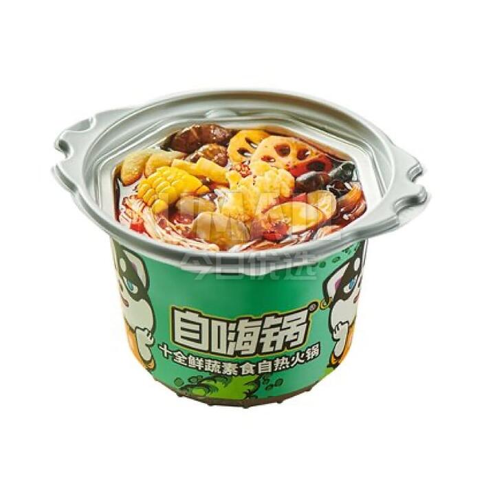 Zihai Pot Ten Fresh Vegetable Self-Heating Vegetarian Hotpot - 458g