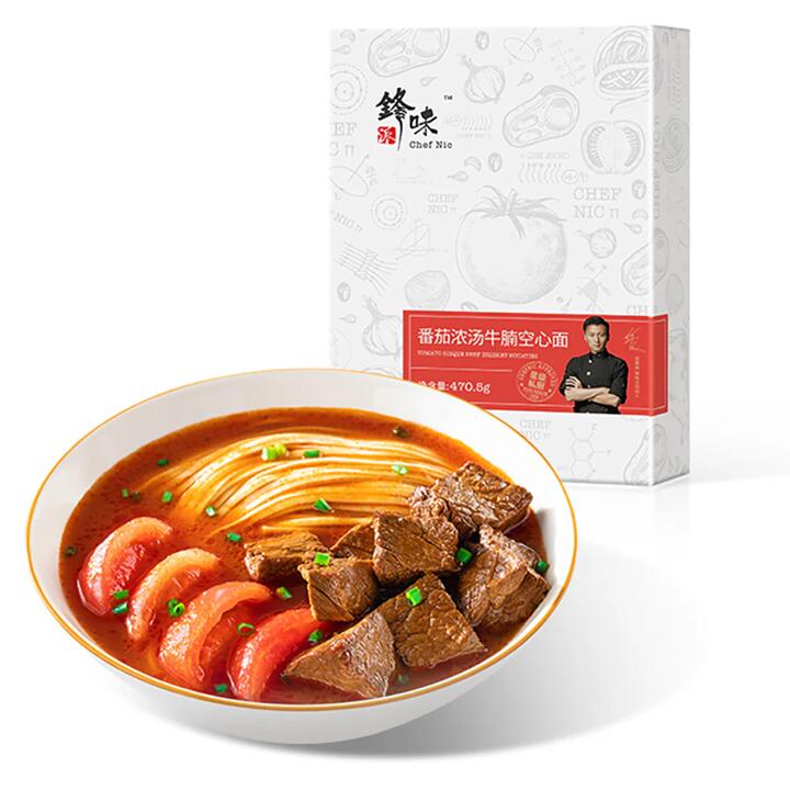 Chef Nic Tomato Beef Brisket Porous Noodles - 470.5g