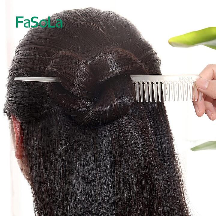 FaSoLa Tail Comb - Beige, 20.6*3cm