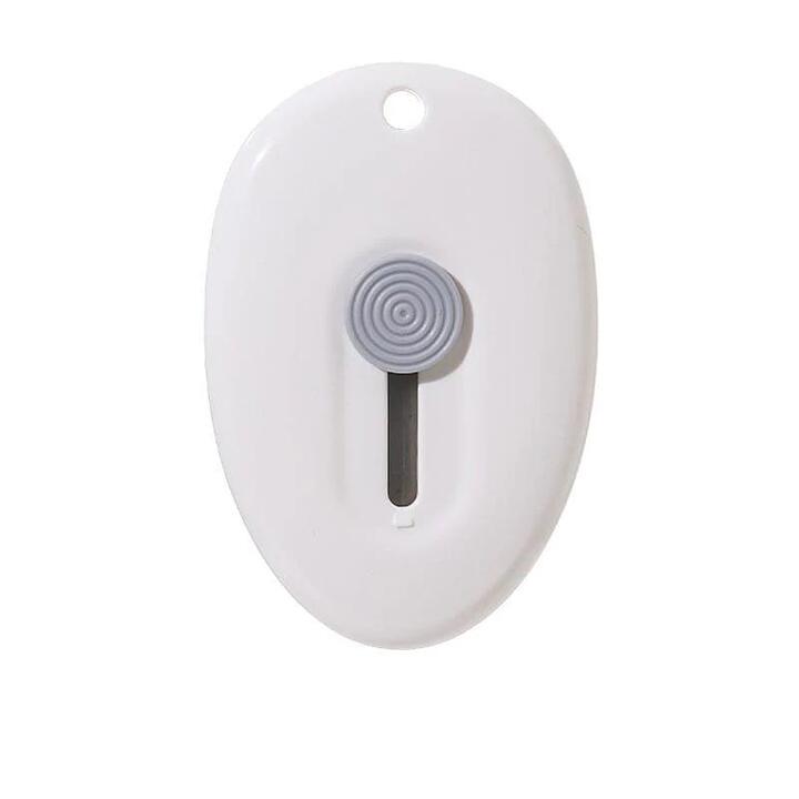 FaSoLa Mini Portable Magnetic Utility Knife - White, Oval, 6*4cm