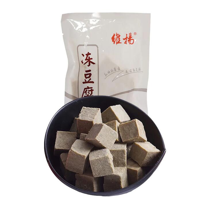 Weiyang Frozen Black Bean Tofu - 200g