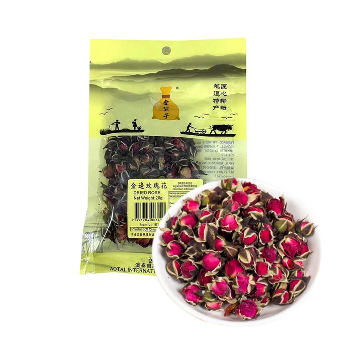 Golden Bag Dried Rose - 20g