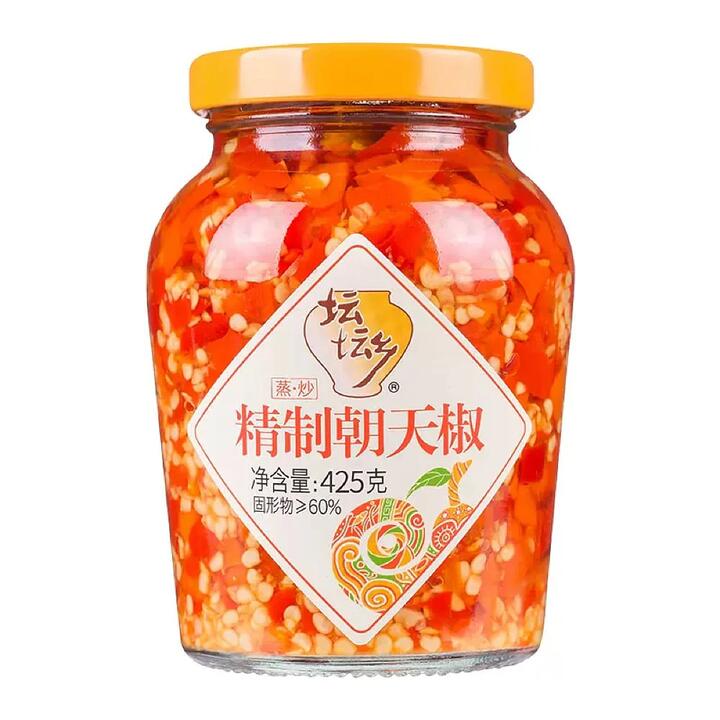 Tantanxiang Premium Chopped Chili - 425g