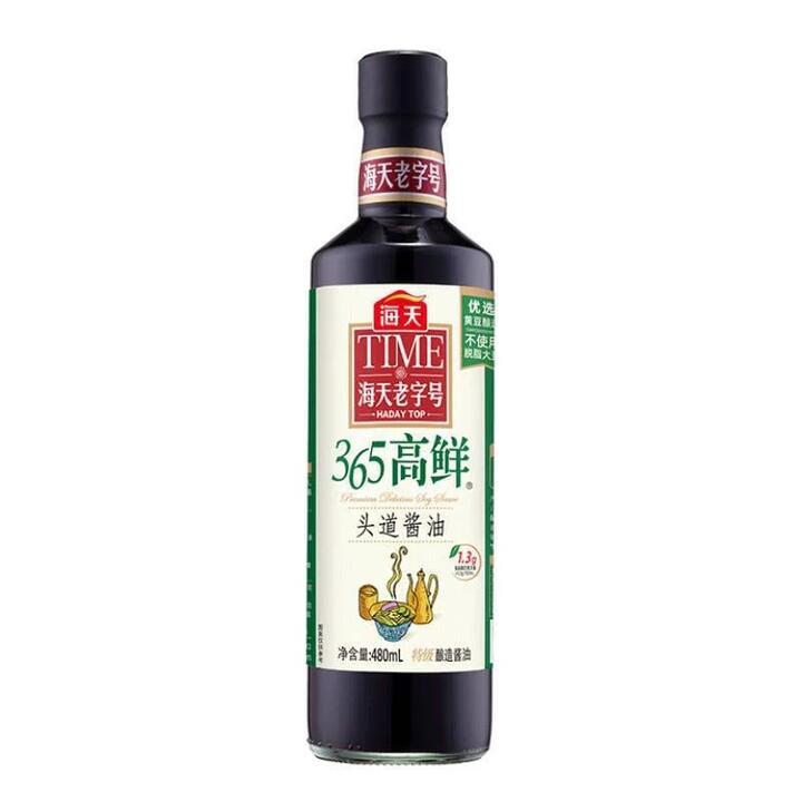 Haday Top 365 Premium Deluxe Soy Sauce - 480ml