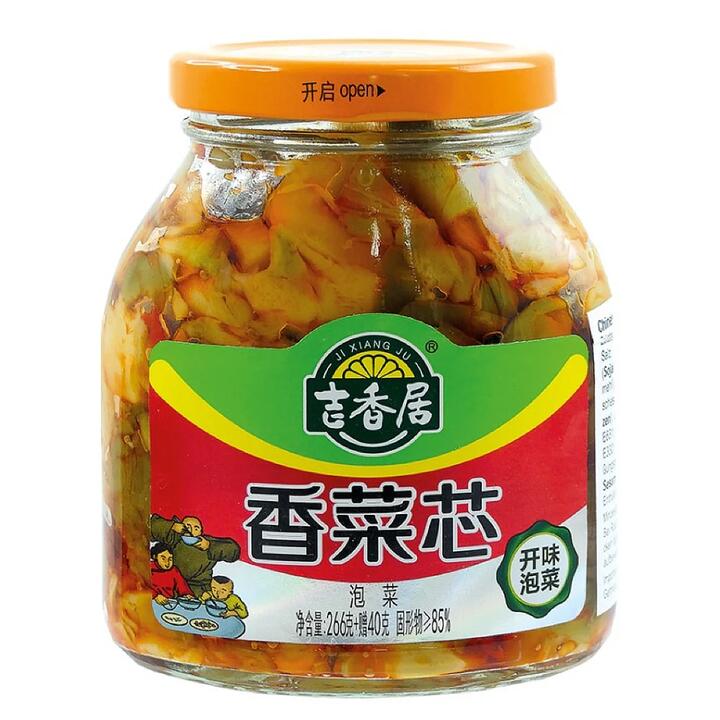Ji Xiang Ju Pickled Cilantro Stems - 266g