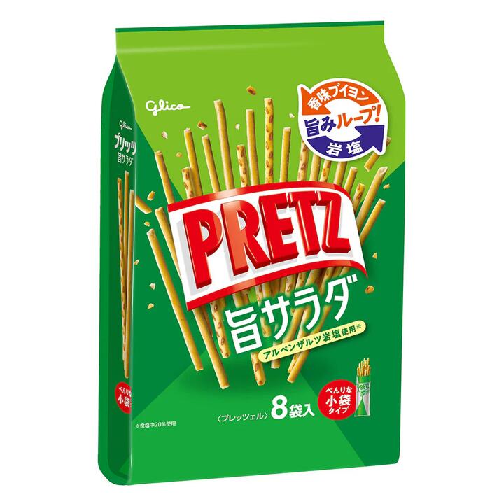 Glico Pretz Salad Flavor - 117.6g
