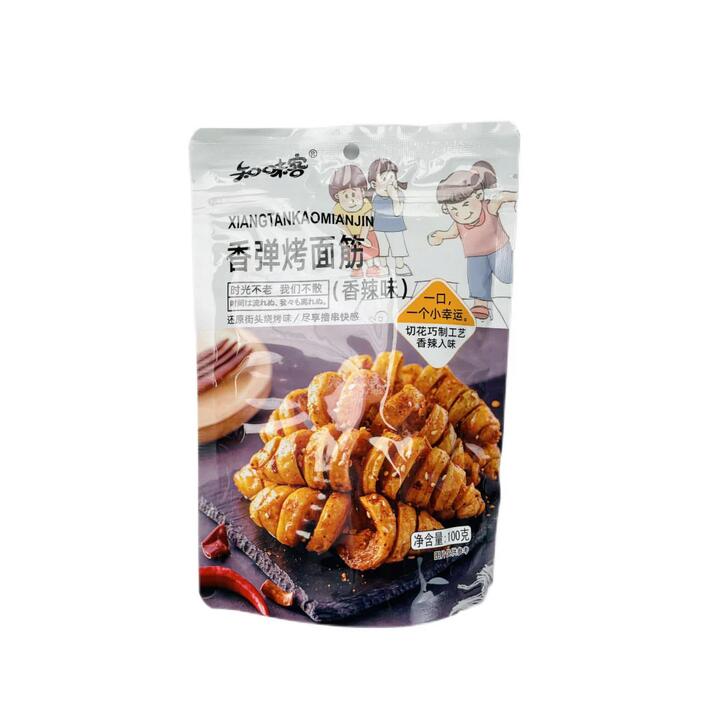 Zhiweike Spicy Grilled Gluten - 100g