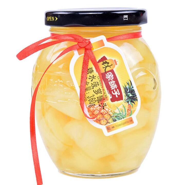 Linjia Puzi Pineapple in Syrup - 360g