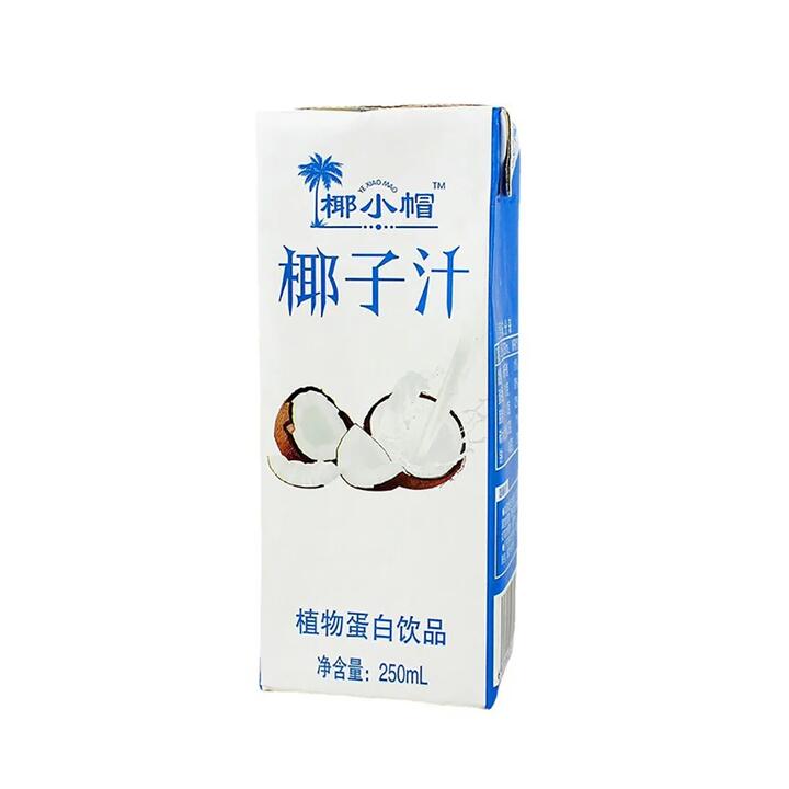 Yexiaomao Coconut Juice Drink - Low Sugar, 250ml