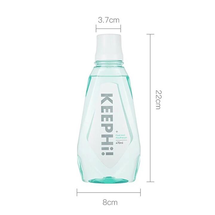 Lifease Fresh Breath Mouthwash - Cool Mint, 470ml