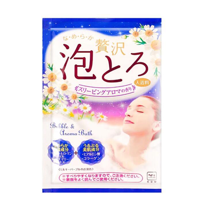 Cow Brand Milk Collagen Bubble Bath - Chamomile Scent, 30g