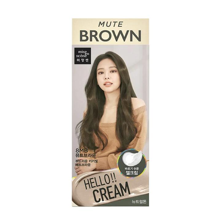 Amorepacific New Cream Hair Dye 8MB Brown - 125g