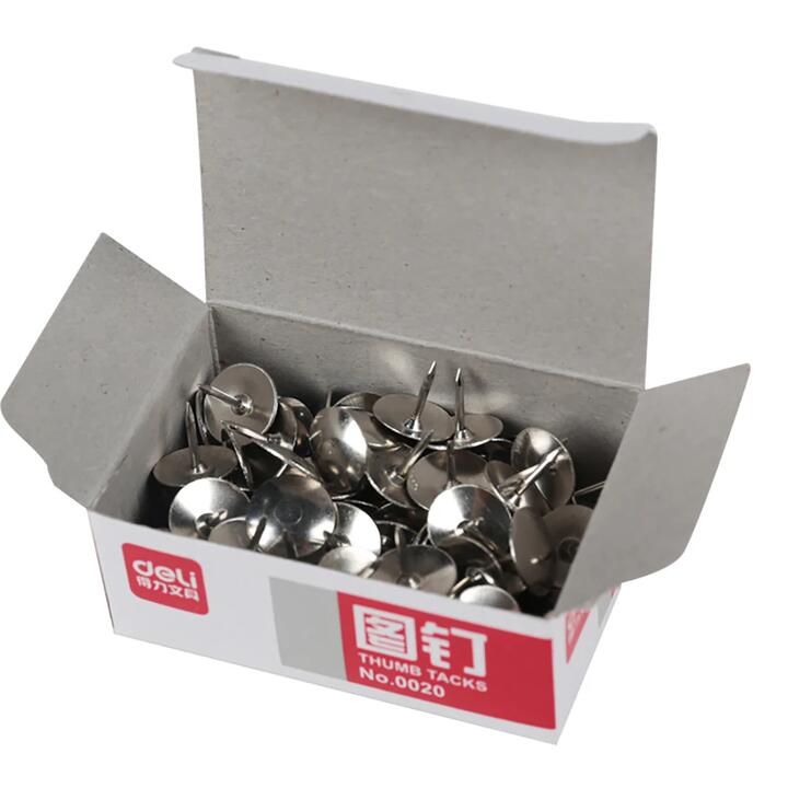 Deli Thumb Tacks - 100 Pieces