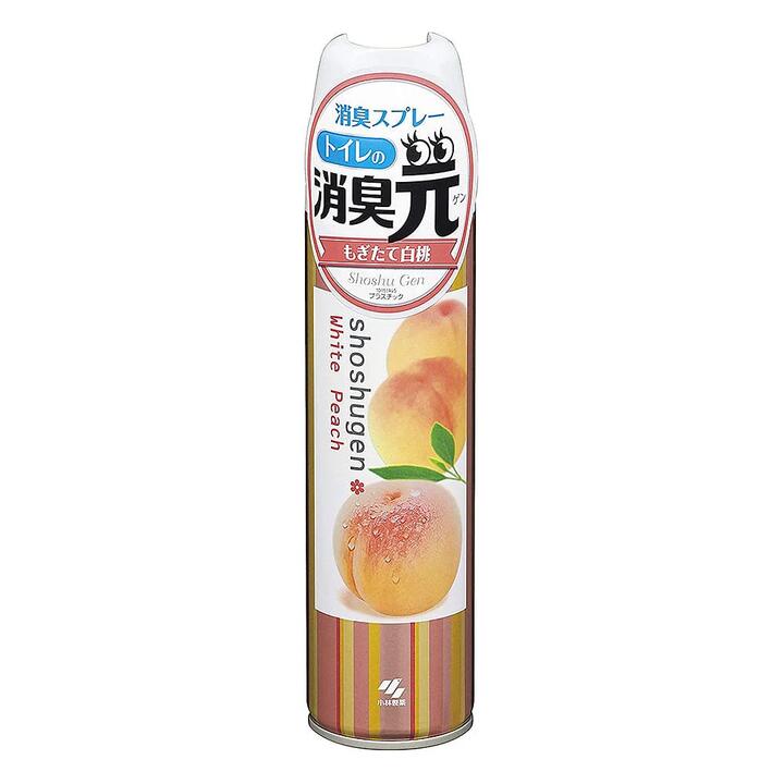 Kobayashi Shoshugen Deodorizing Spray - White Peach Scent, 280ml