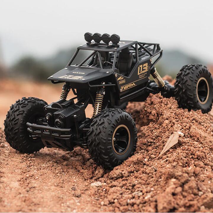 No Brainer 4WD Remote Control Monster Truck - Gold