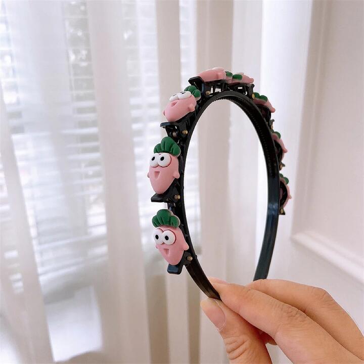Korean Children's Hair Accessories - Carrot Pattern Headband