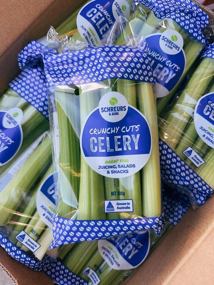 Schreurs & Sons Crunchy Cuts Celery - 300g