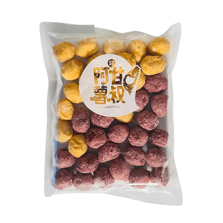 Uncle Sweet Pre-Fried Dual-Color Sweet Potato Balls - 500g