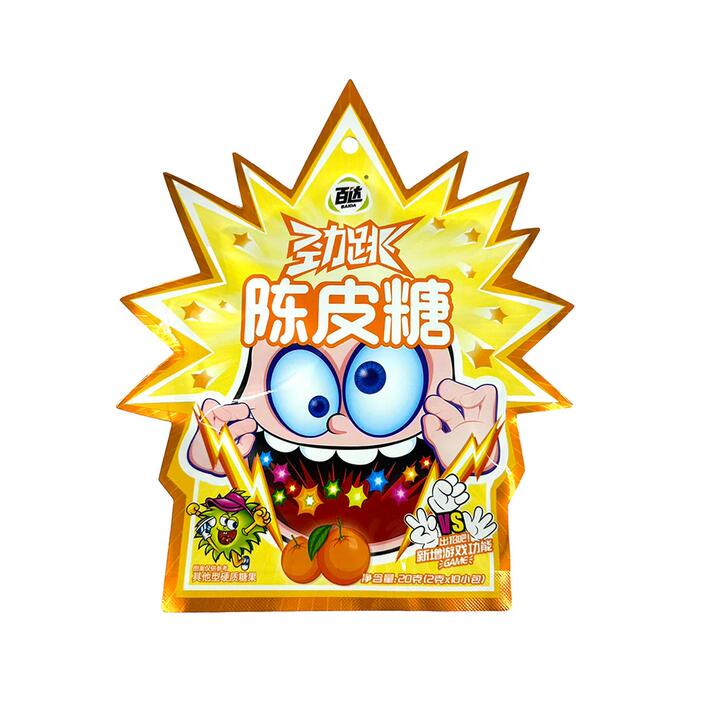 Baida Tangerine Peel Flavor Popping Candy - 20g