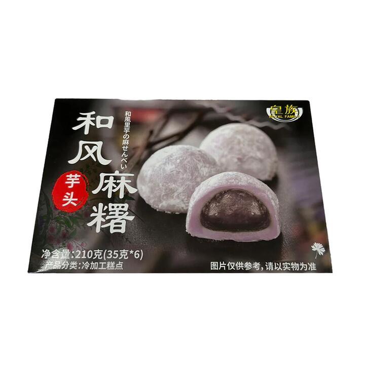 Royal Family Japanese Style Taro Mochi - 6 Pieces, 210g