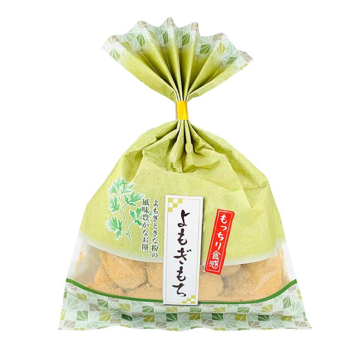 Japanese Imported Yomogi Mochi in Drawstring Bag - 180g