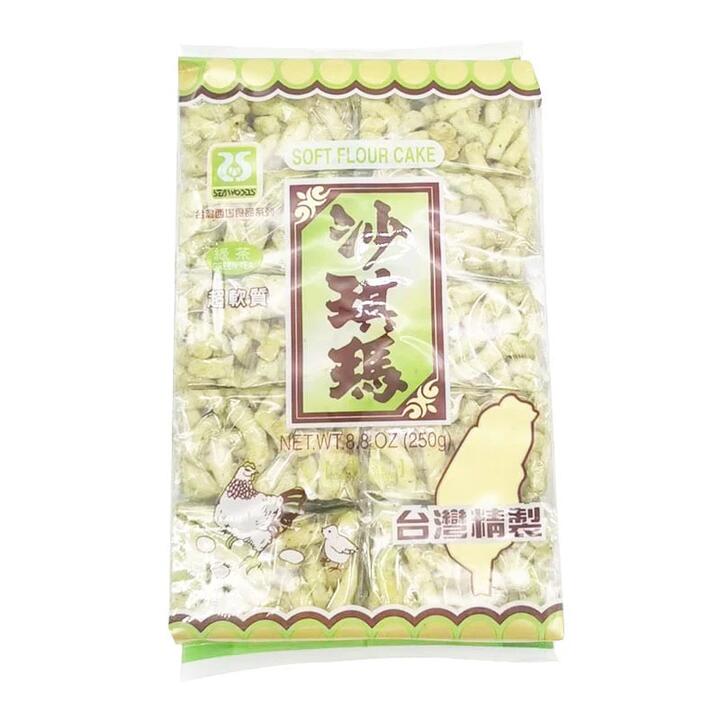 Seawoods Soft Flour Cake - Green Tea Flavor - 250g