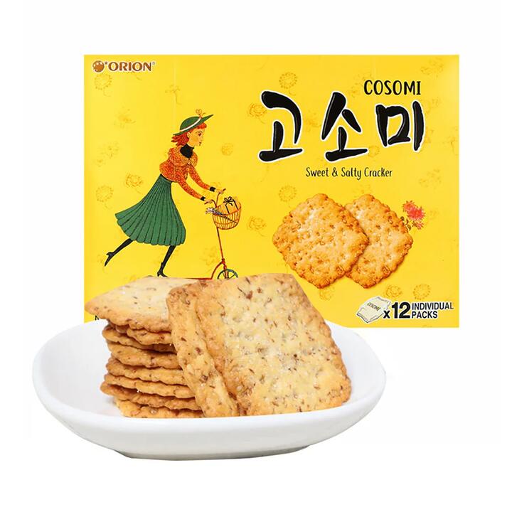 Orion Cosomi Sweet & Salty Crackers - 12 Packs, 216g