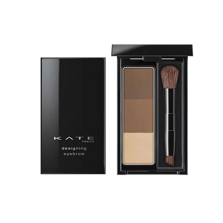 KATE 3D Three-Color Eyebrow Powder - Dark Brown EX-5