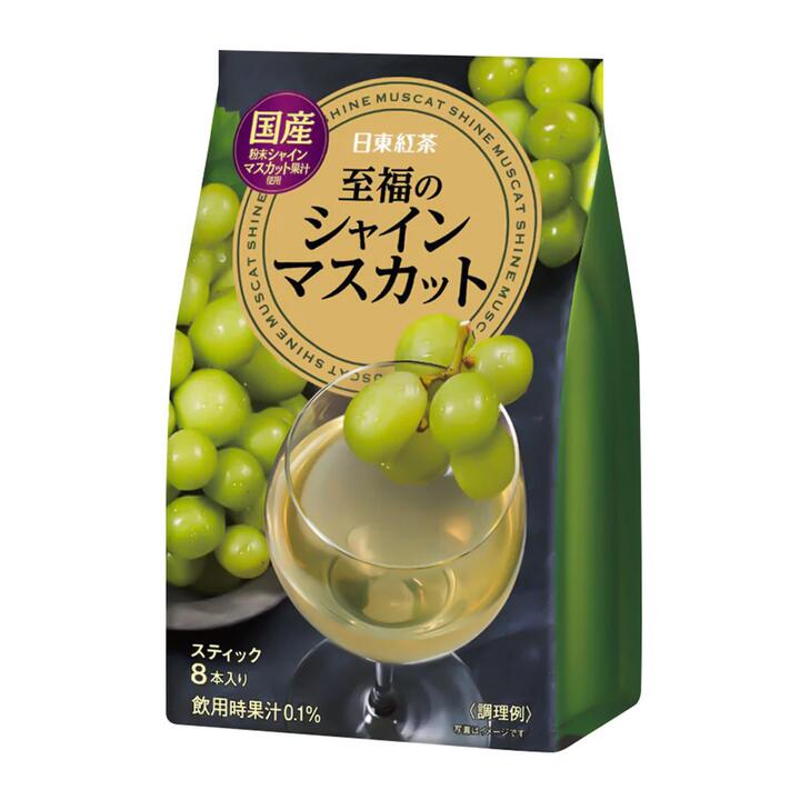 Nittoh Green Grape Flavored Juice Sticks - 8 Sticks, 76g