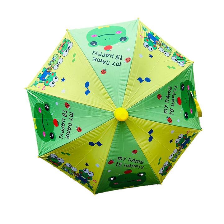 Children's Water-Resistant Umbrella with Case - Random Color