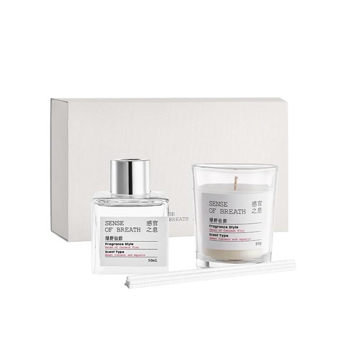 Lifease Sense Series Flameless Fragrance Gift Set - Forest Green