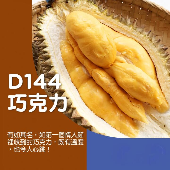 D144 Chocolate Durian - 1.4-1.6kg Each