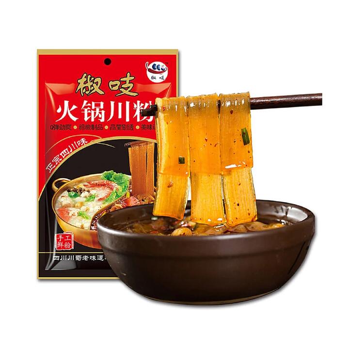 Jiao Zhi Hot Pot Wide Noodles - 240g