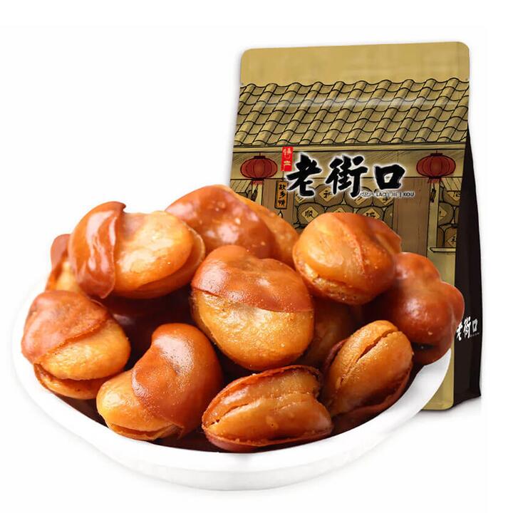 Lao Jie Kou Spicy Broad Beans - 500g