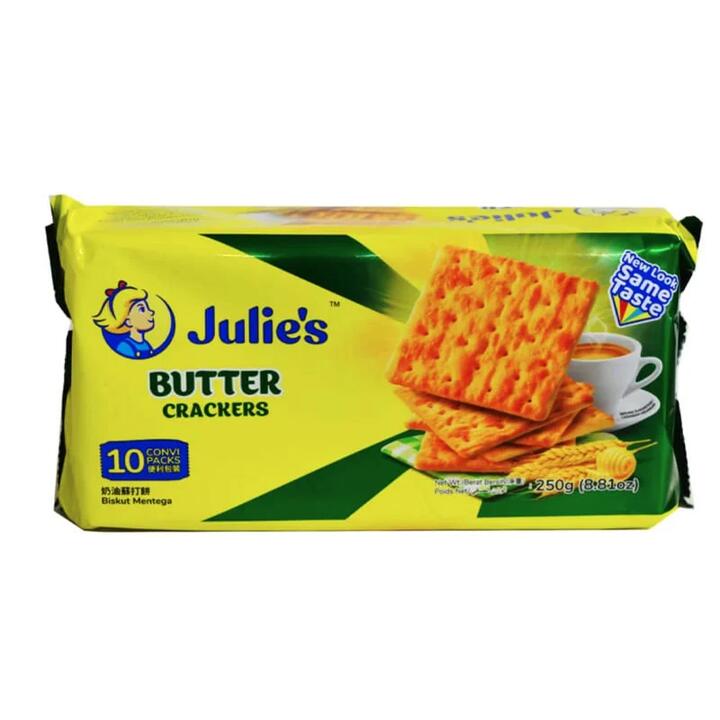 Julie's Butter Crackers - 10pcs, 250g