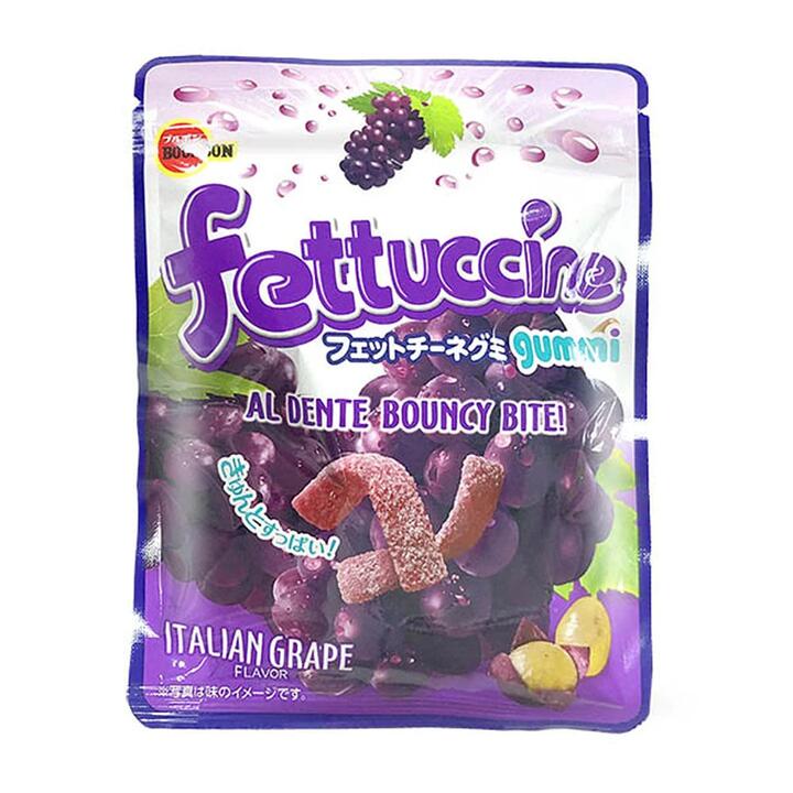 Bourbon Fettuccine Gummi Italian Grape Flavor - 50g