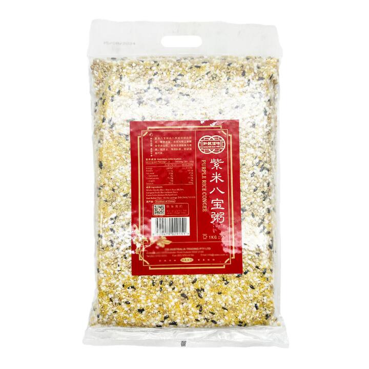 Qiancheng Purple Rice Eight Treasure Congee - 1kg