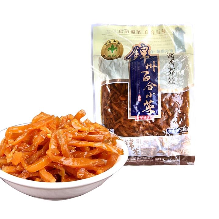 Jinzhou Lily Spicy Mustard Shreds - 268g