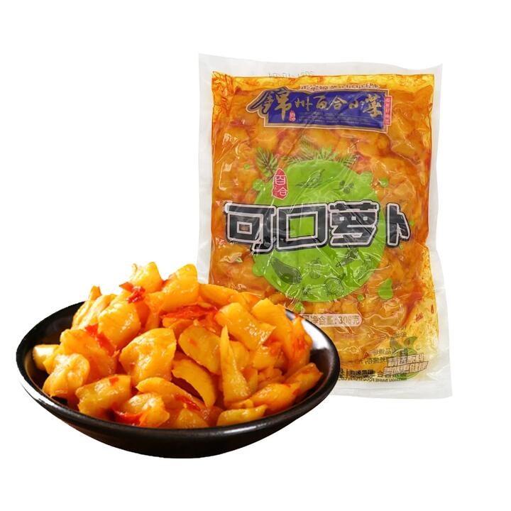 Jinzhou Baihe Spicy Pickled Radish - 308g